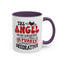 Humor Mug - The Angel on my Shoulder