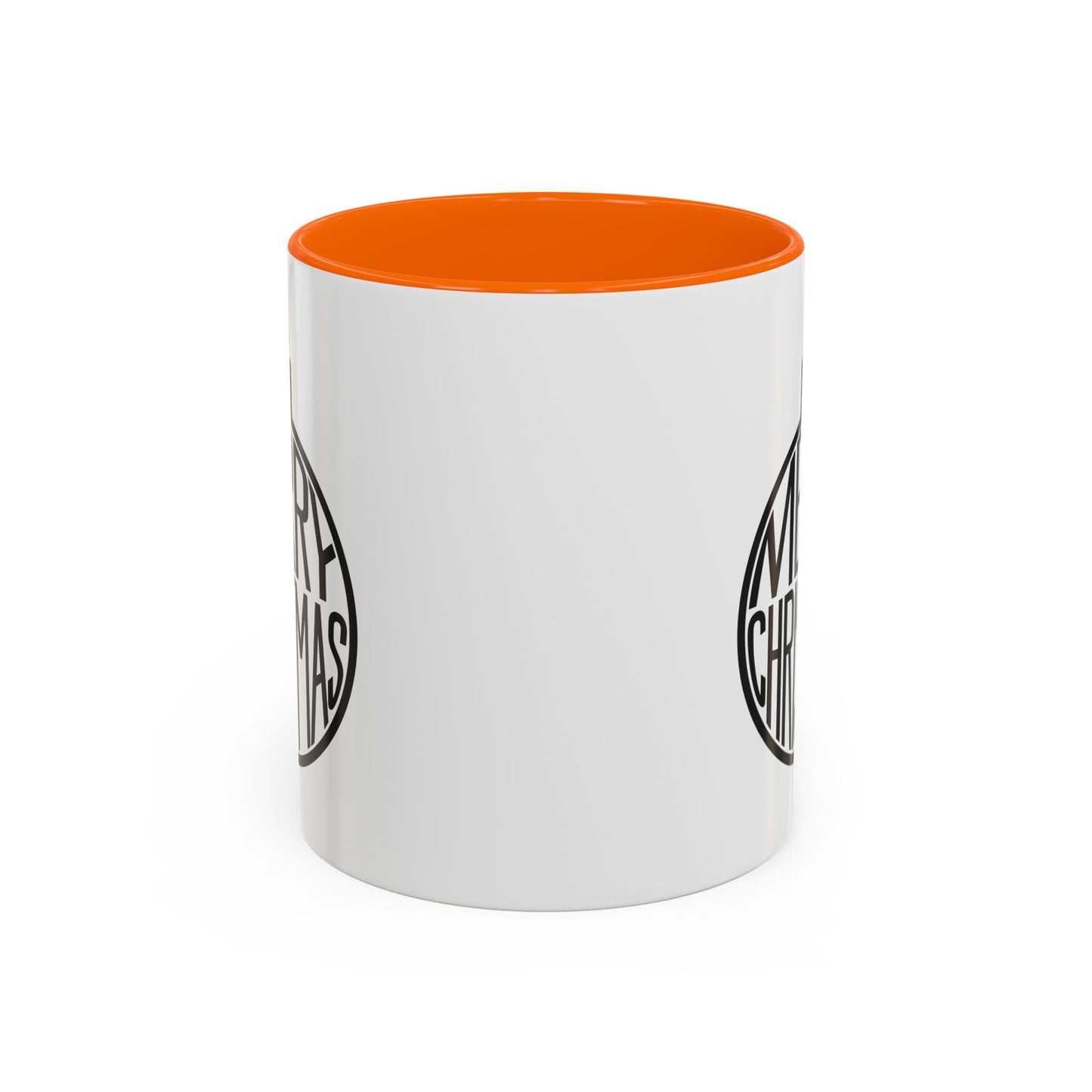 Christmas Mug - Merry Christmas Black Text Ornament