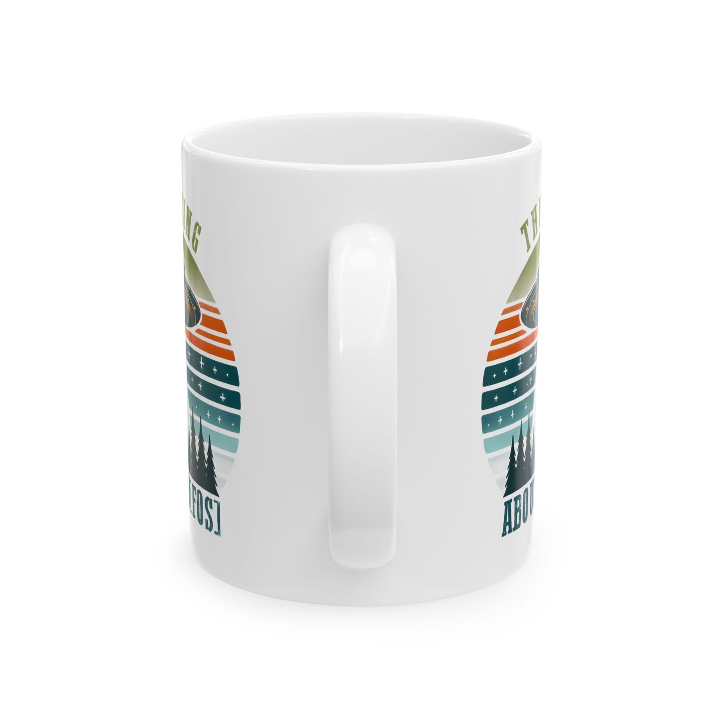 Alien Mug - Thinking About UFOS!