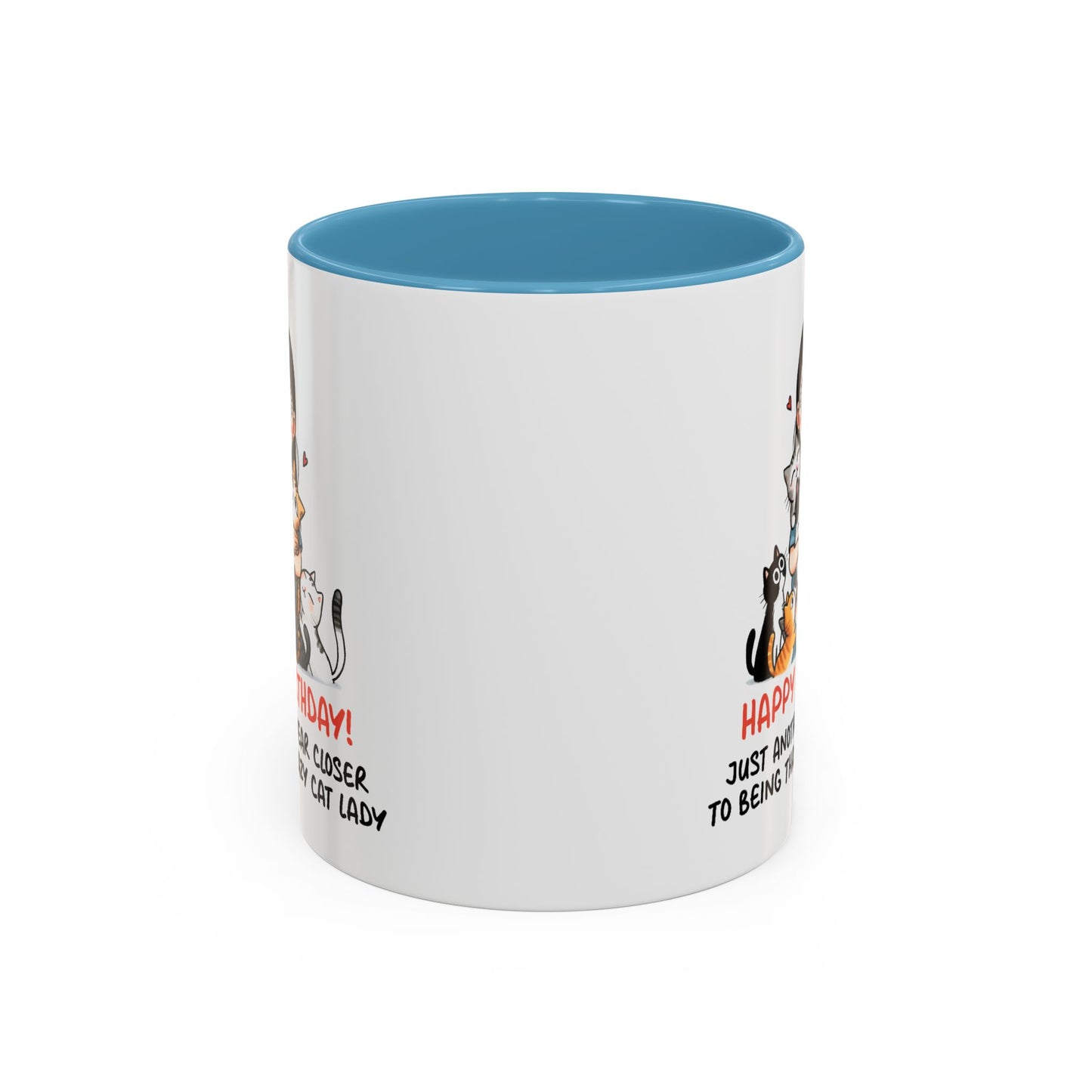 Birthday Mug - Crazy Cat Lady