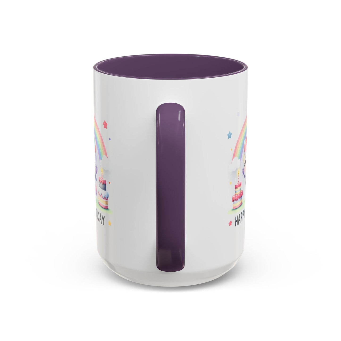 Birthday Mug -  Unicorn With Cakes