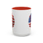4th of July Mug - Baseball American Flag