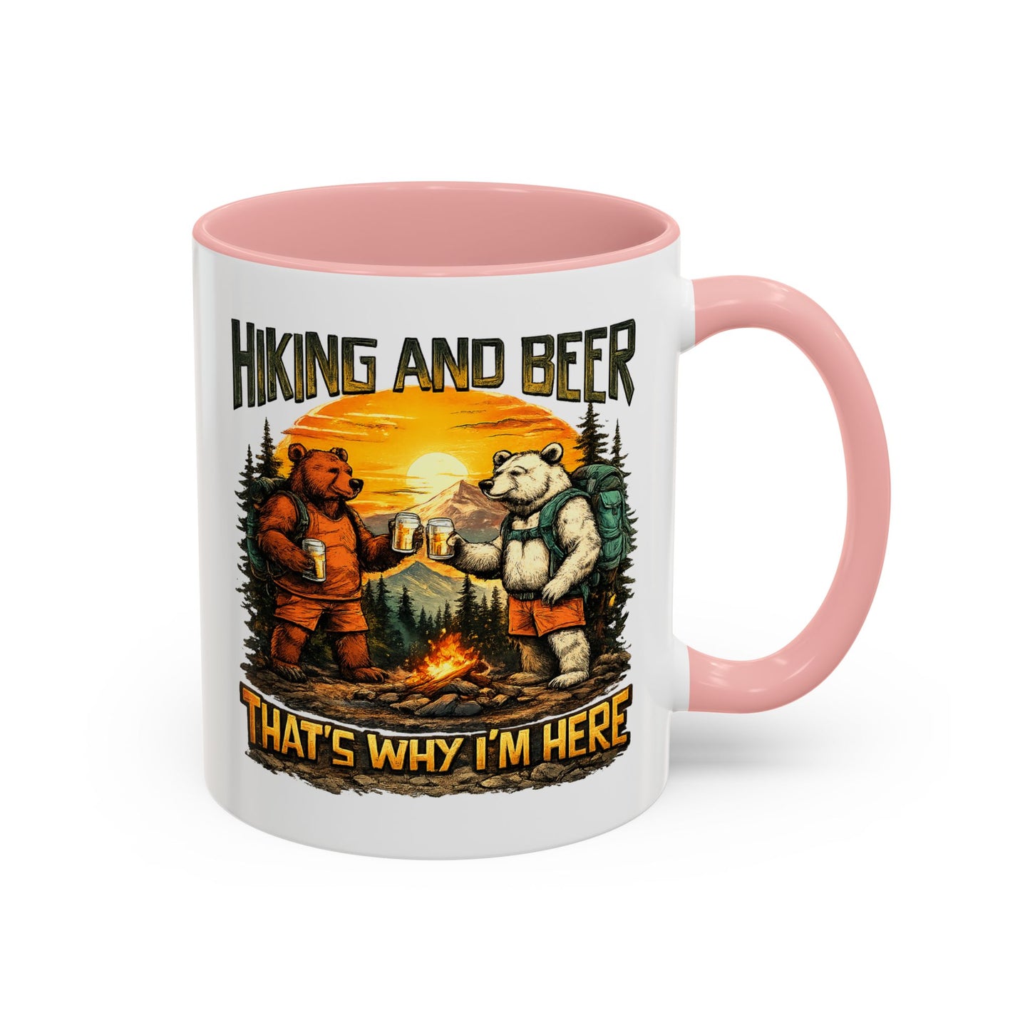 Humor Mug - Hiking and Beer