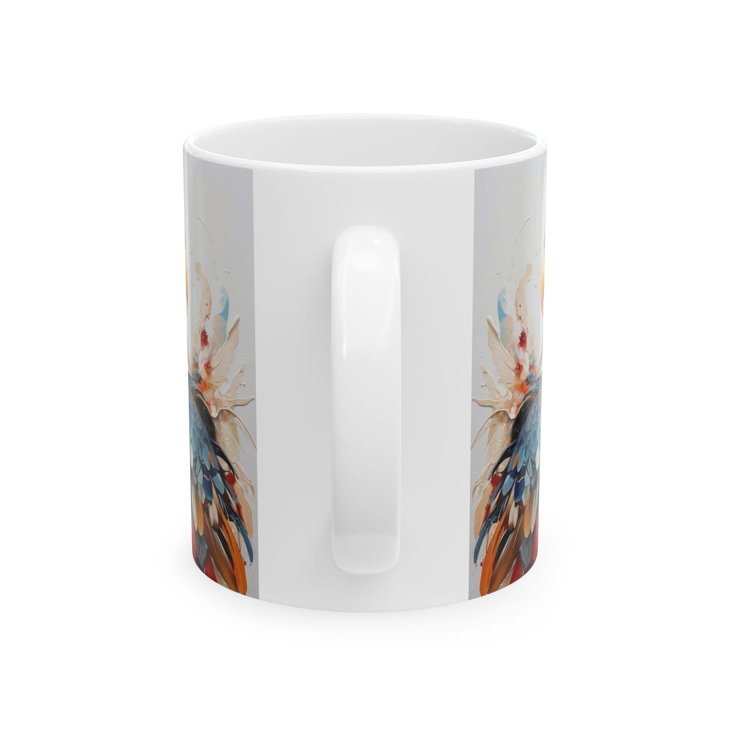 Artistic Mug - Eagle Oil Painting