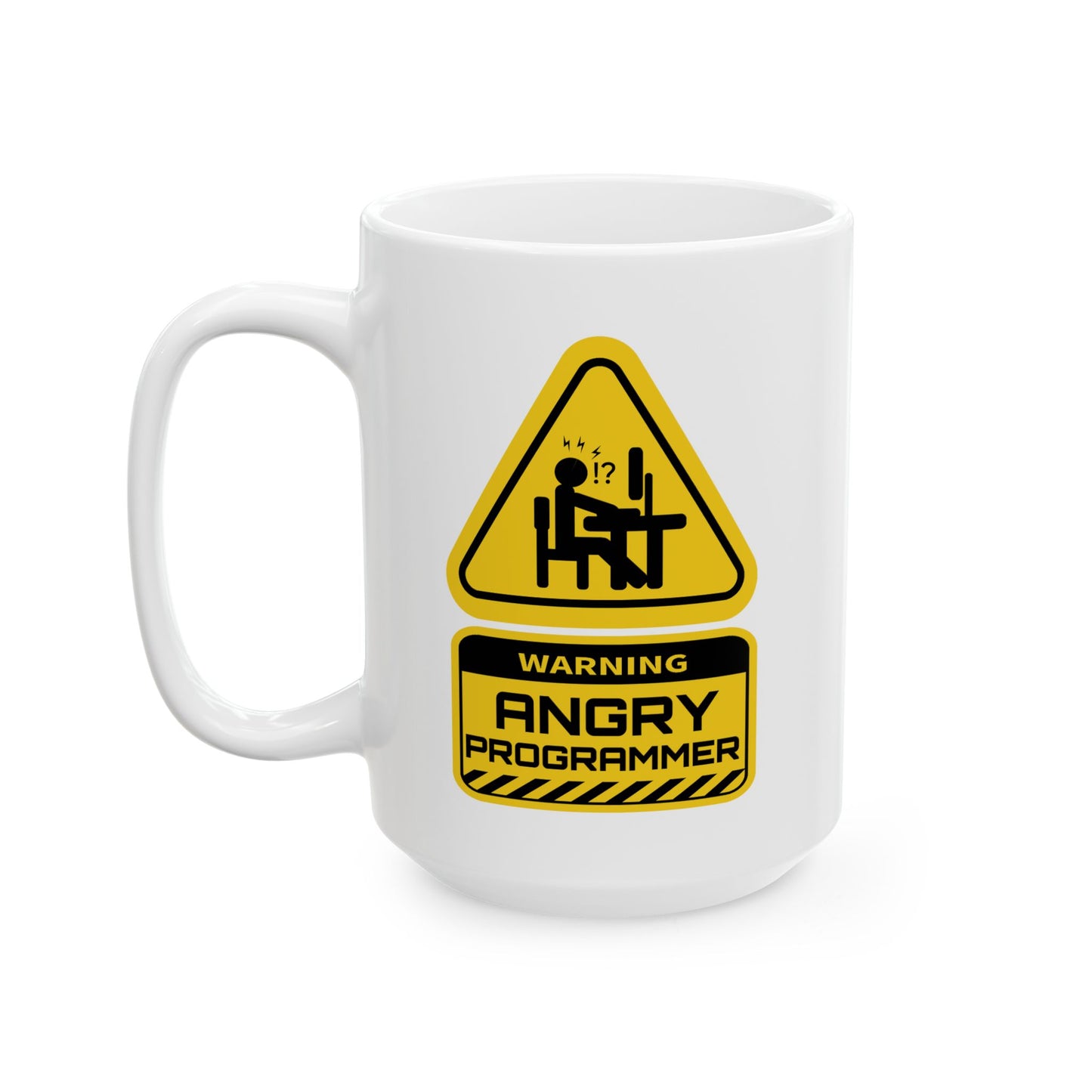 Office Mug - Warning Angry Programmer