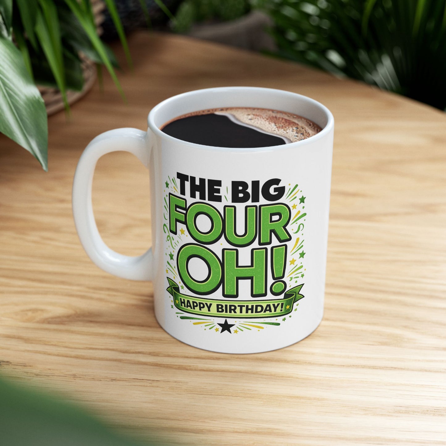 Birthday Mug - The Big Four Oh!