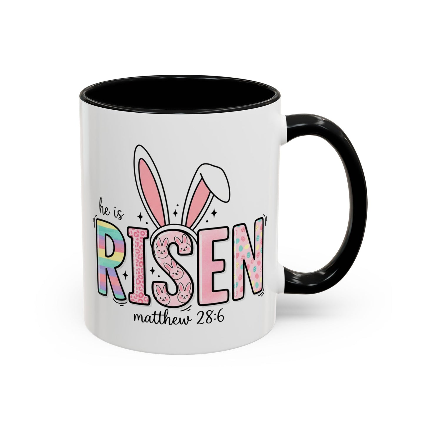 Easter Mug - He Is Risen Bunny
