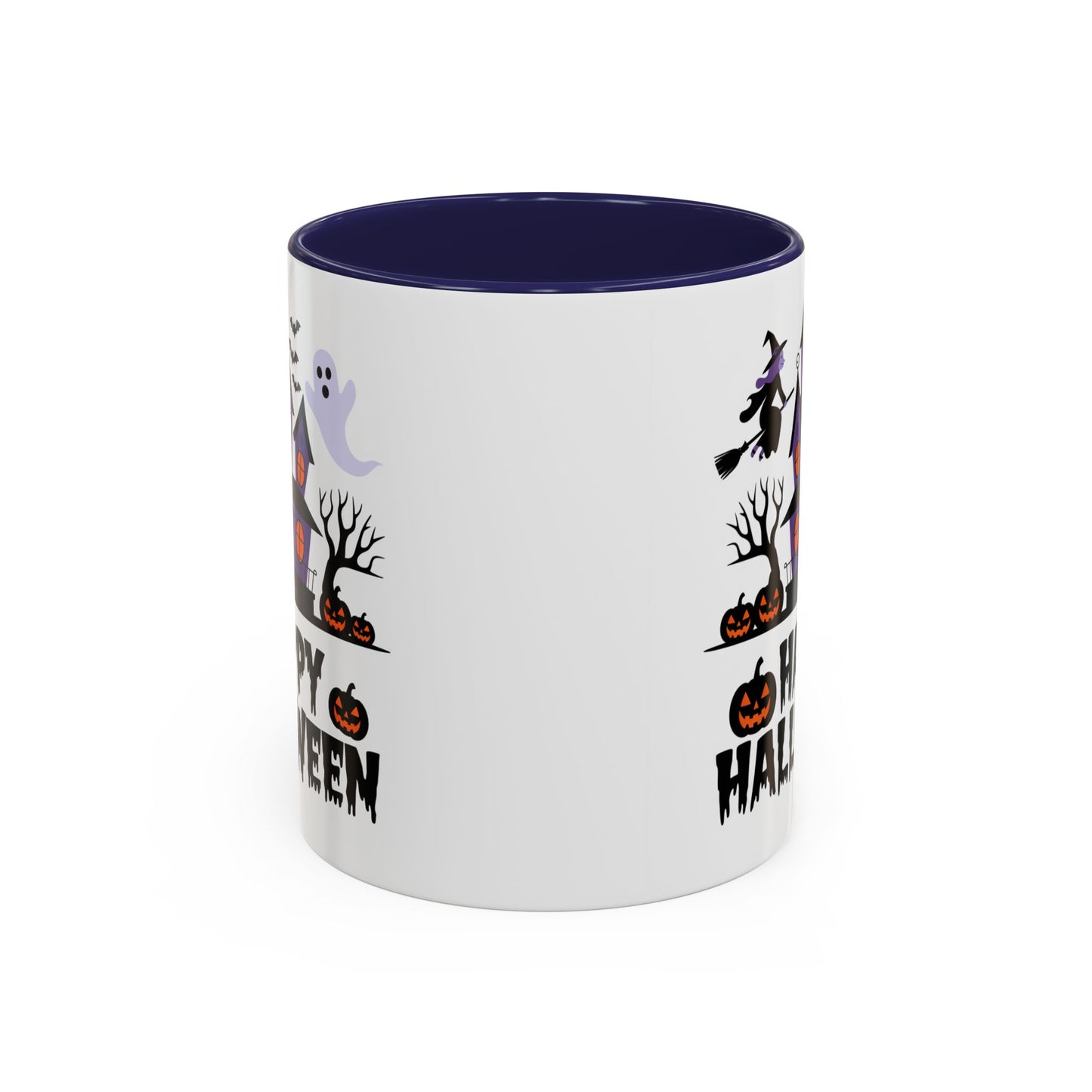 Halloween Mug - Happy Halloween Purple House