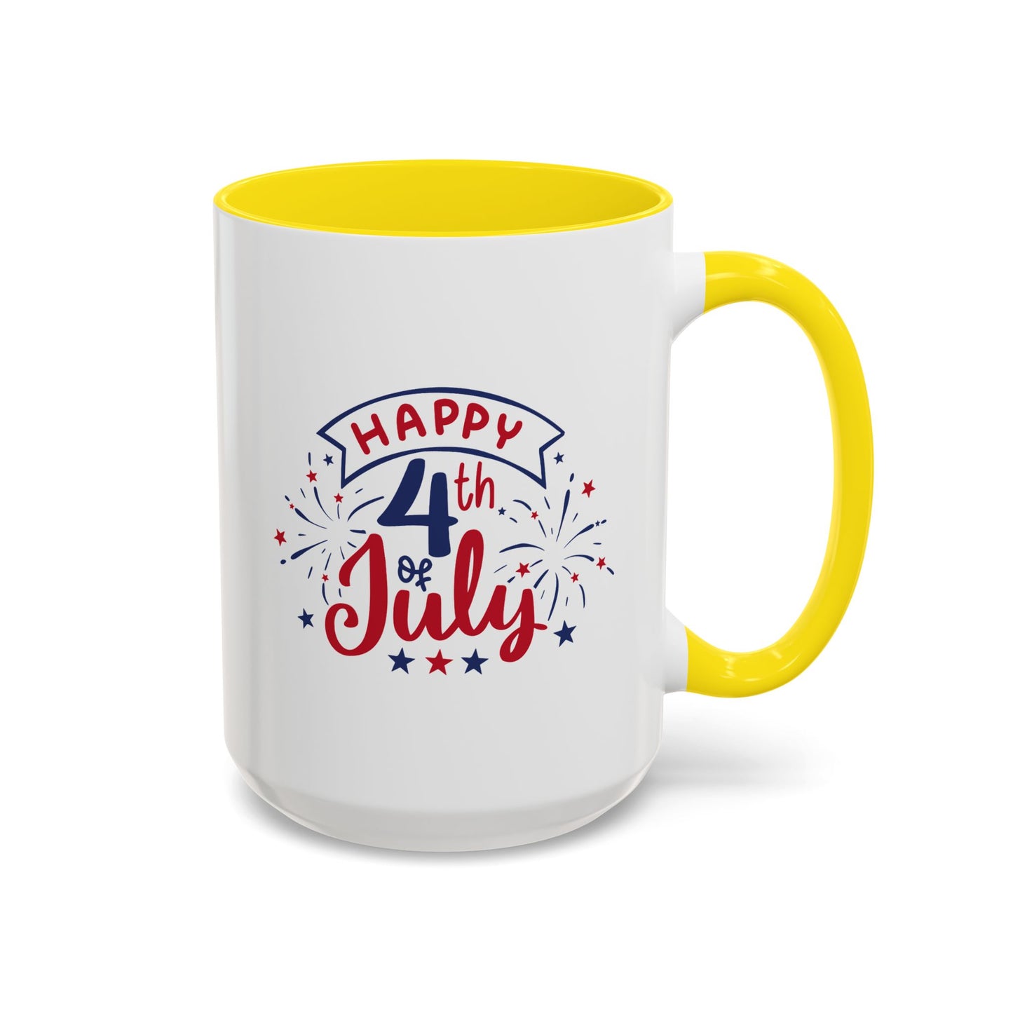 4th of July Mug - Happy 4th of July Fireworks