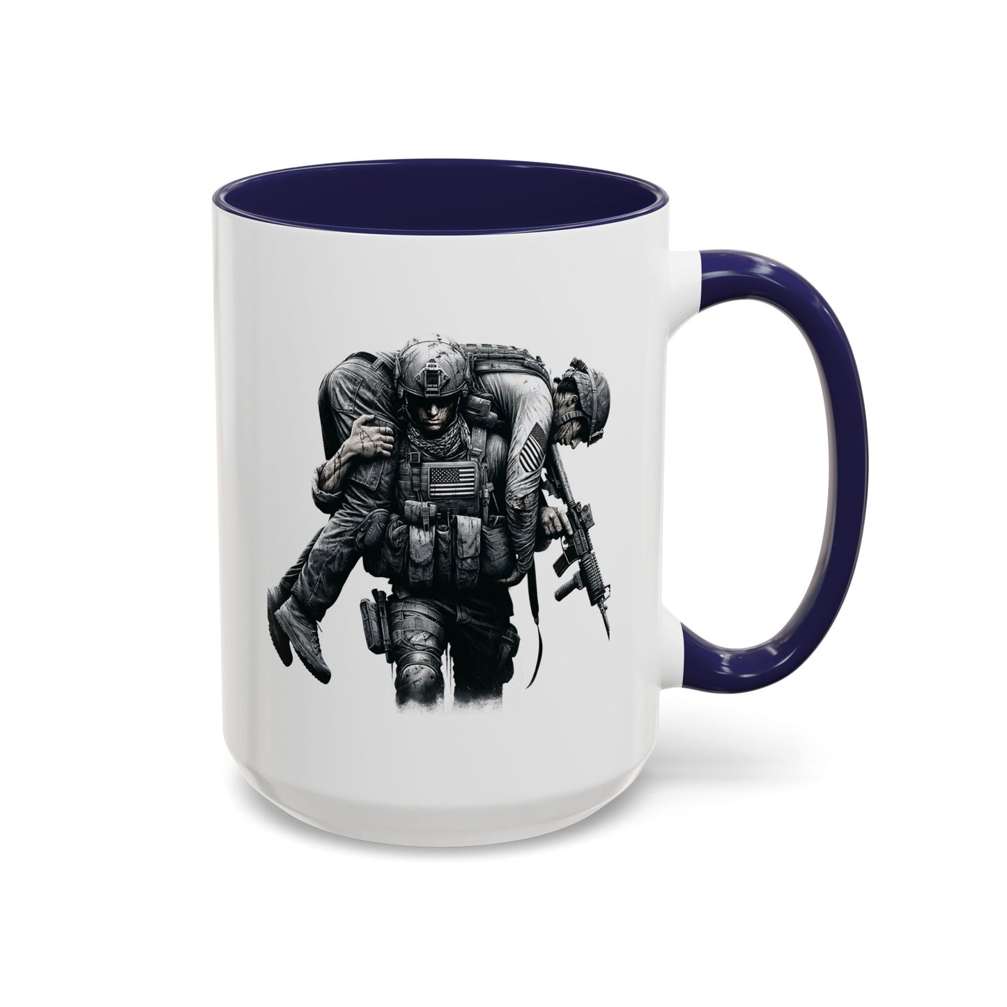 4th of July Mug - American Combat Soldiers