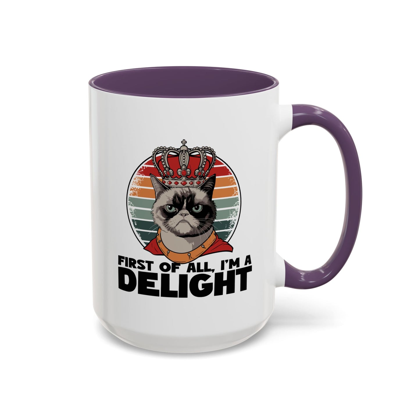 Animal Mug - First of All I'm a Delight