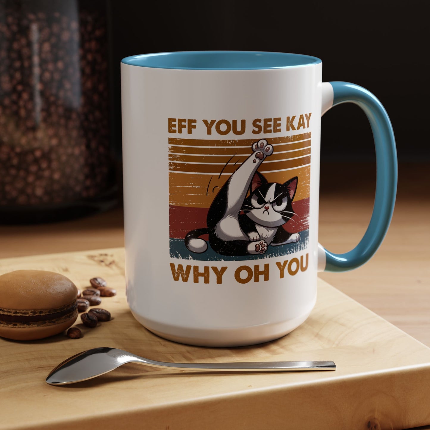 Adult Mug - Eff You See Kay Why Oh You Cat