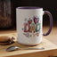 Father's Day Mug - Dad Hearts