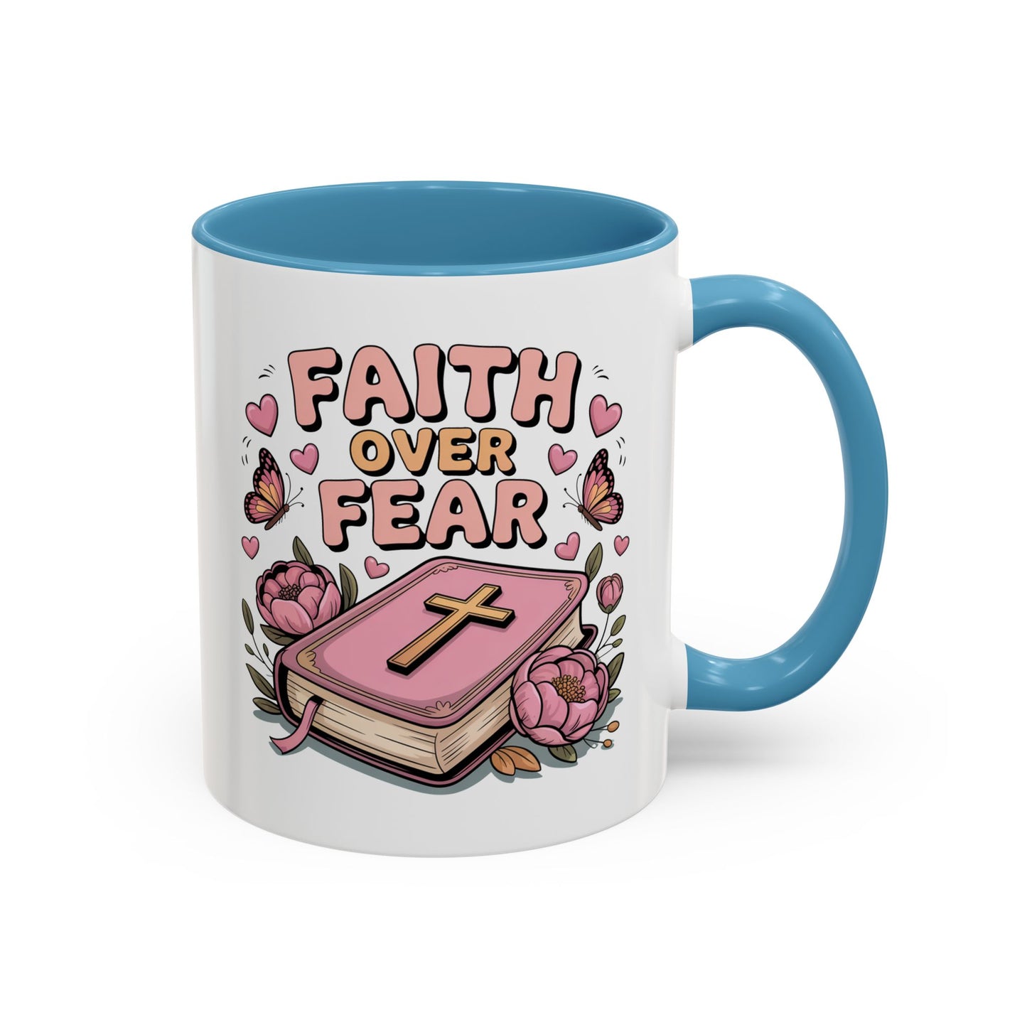 Religious Mug - Faith Over Fear