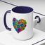 Animal Mug - Dog Paws Heart