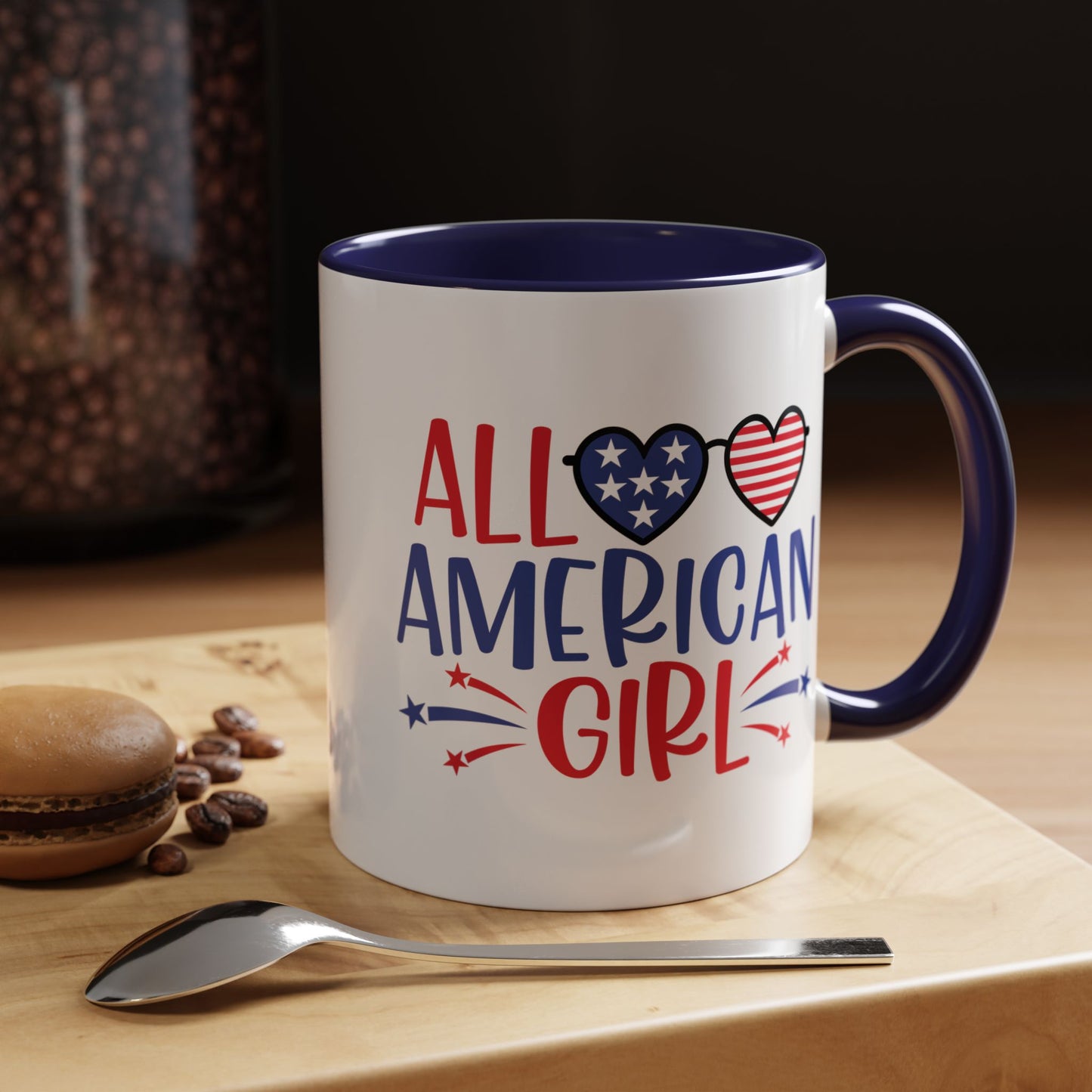 4th of July Mug - All American Girl