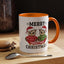 Christmas Mug - Merry Christmas Black Text Owls