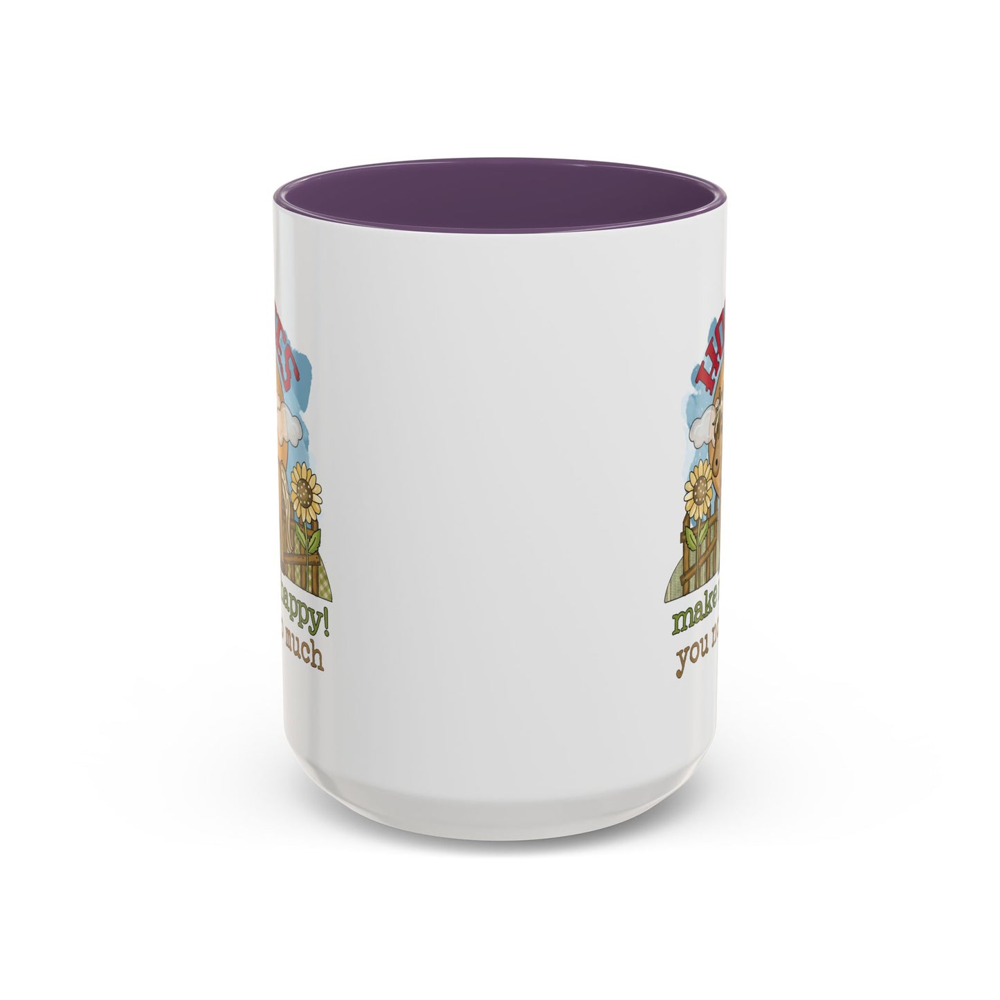 Humor Mug - Horses Make Me Happy