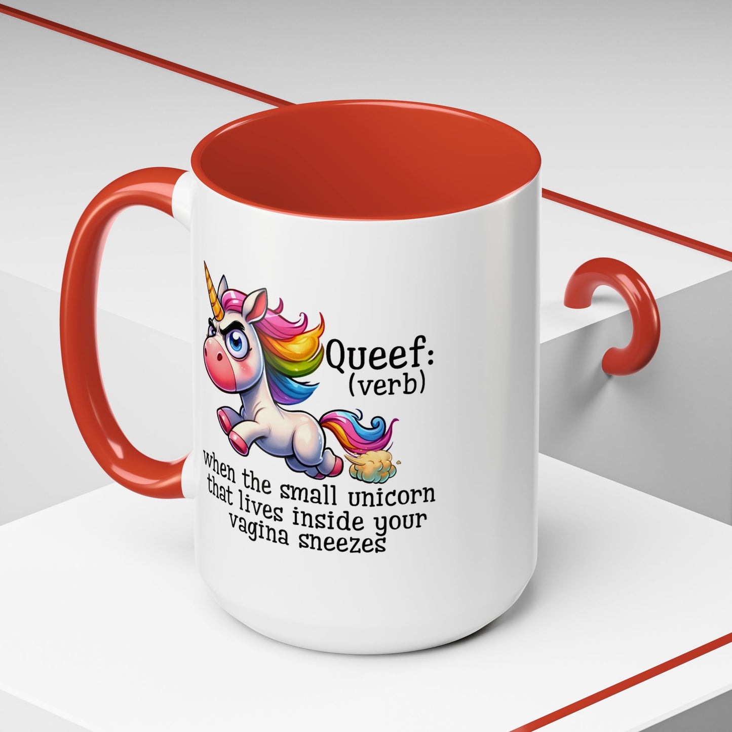 Adult Mug - Queef Unicorn