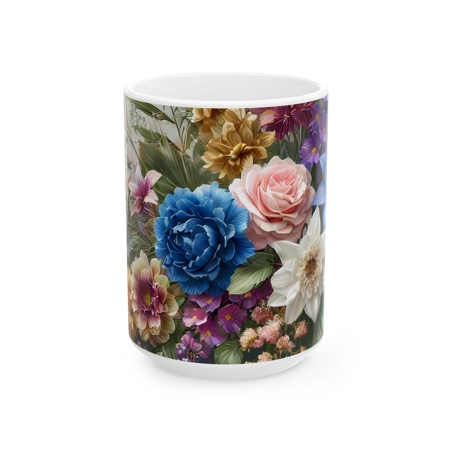 Artistic Mug - Flower Bouquet