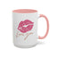 Valentine's Day Mug - Love You Lips Kiss