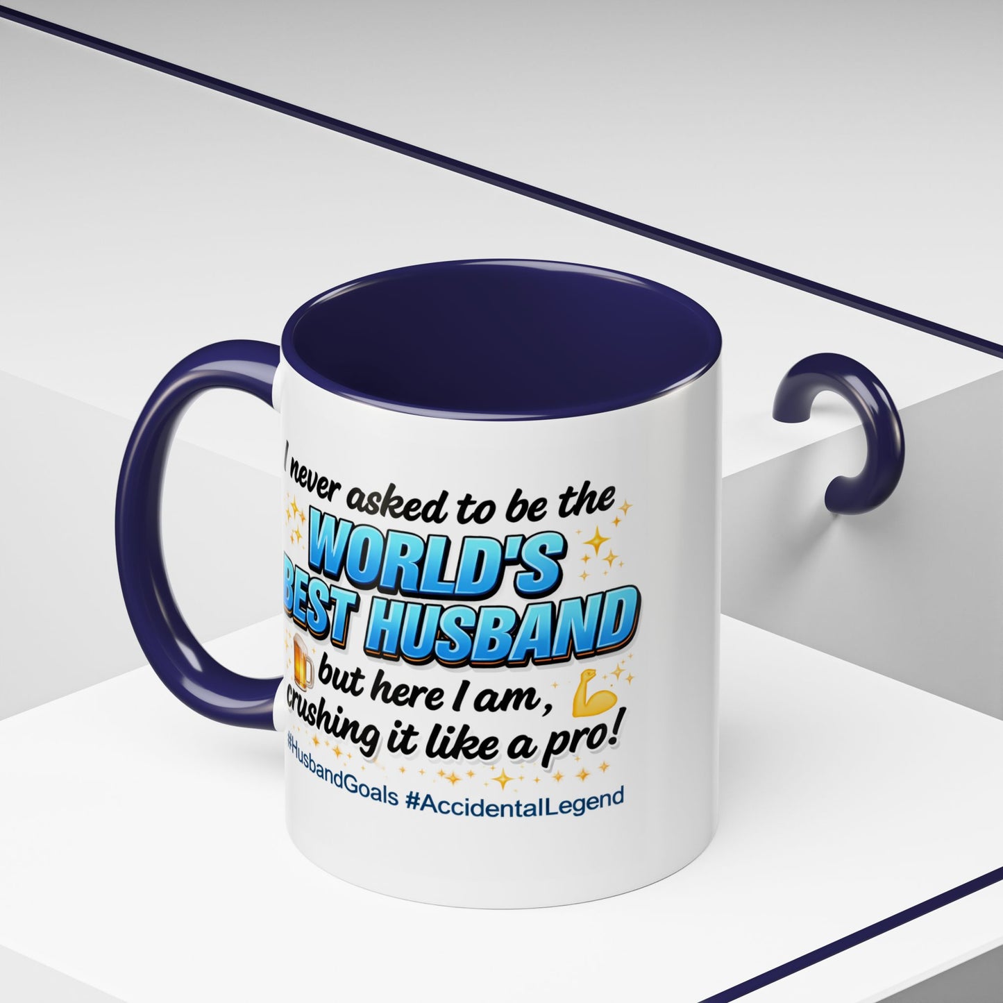 Anniversary Mug - I Never Asked To Be The World's Best Husband