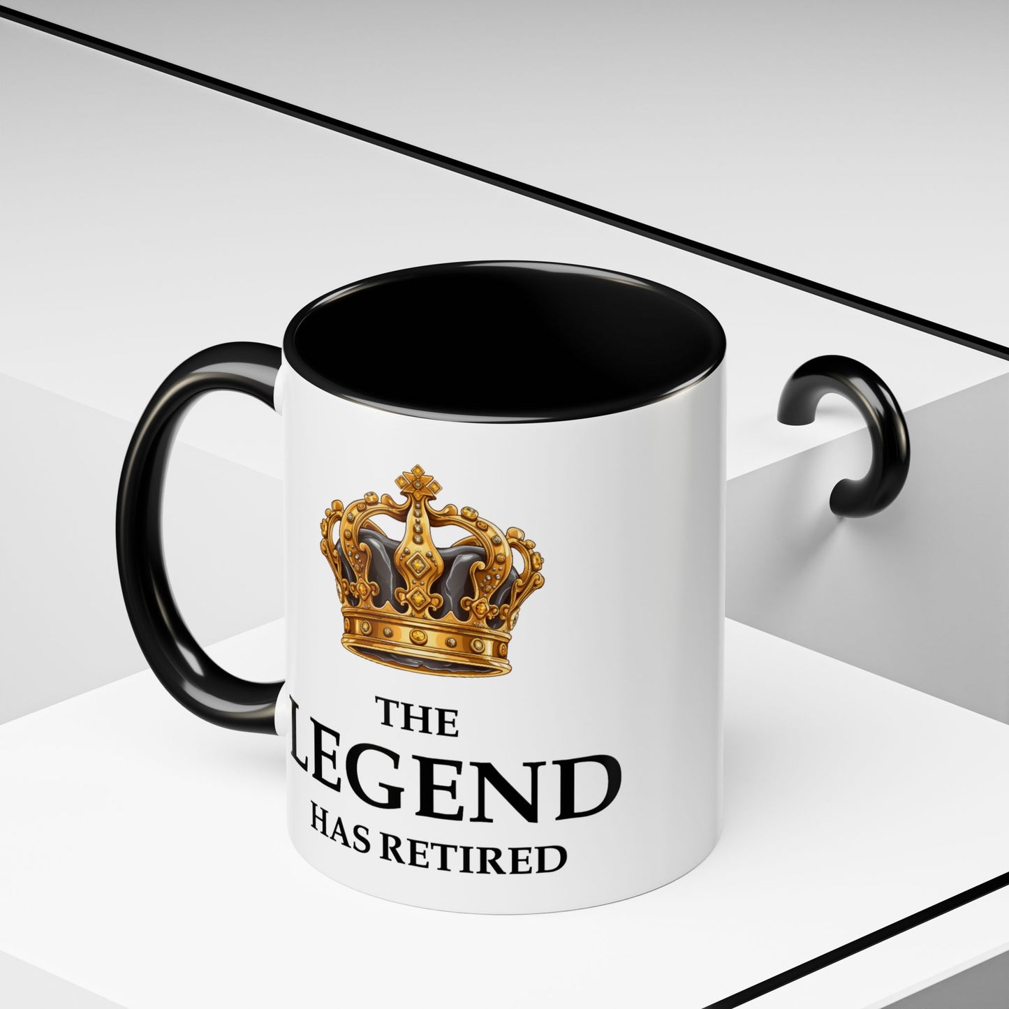 Office Mug - The Legend Has Retired