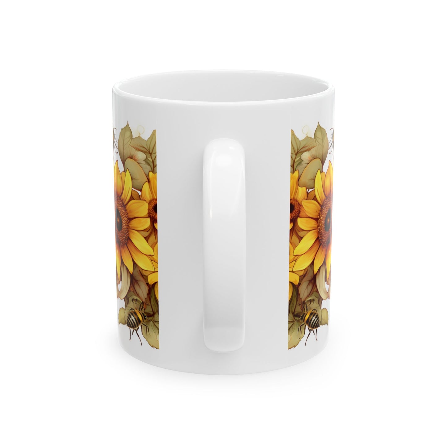 Artistic Mug - Flower Bees