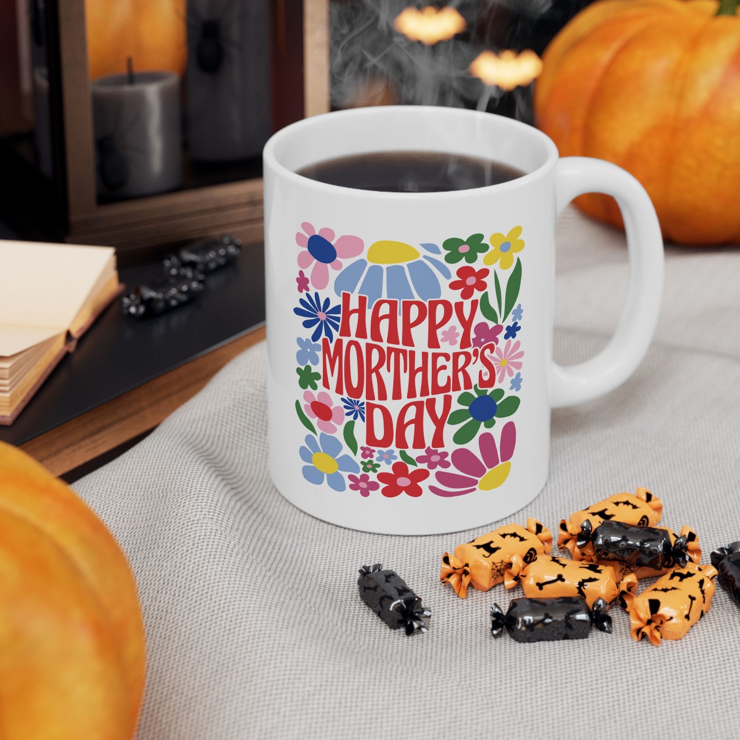 Mother's Day Mug - Happy Mother's Day Floral