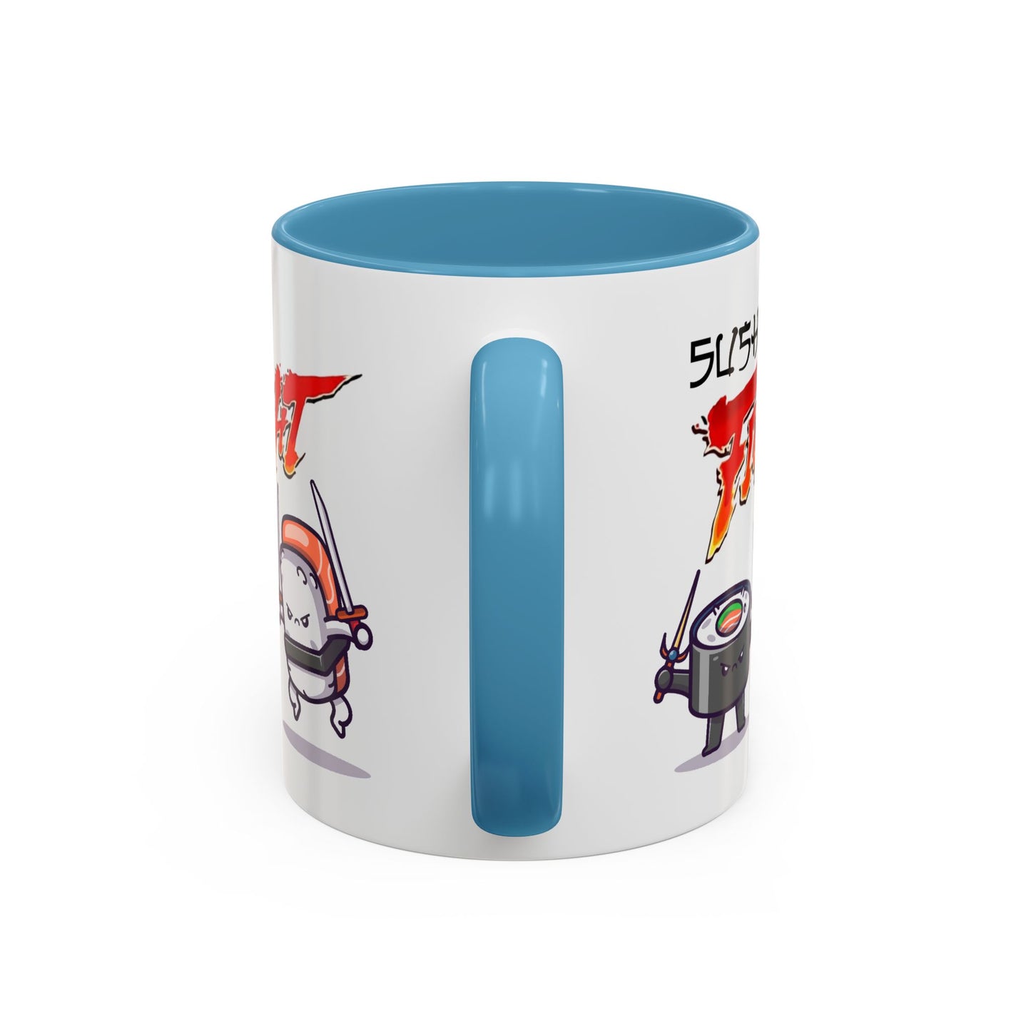 Humor Mug - Sushi Fight