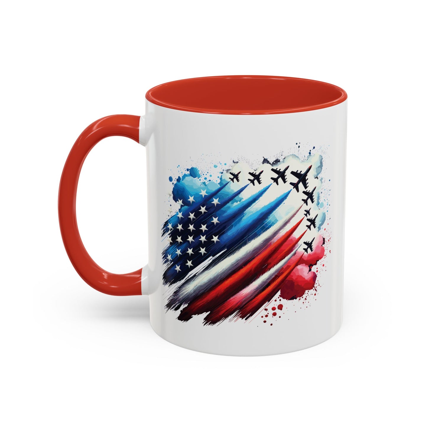 4th of July Mug - Fighter Jets USA Patriotic