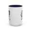 Humor Mug - I'm Made Out of Glitter Wine and Anxiety