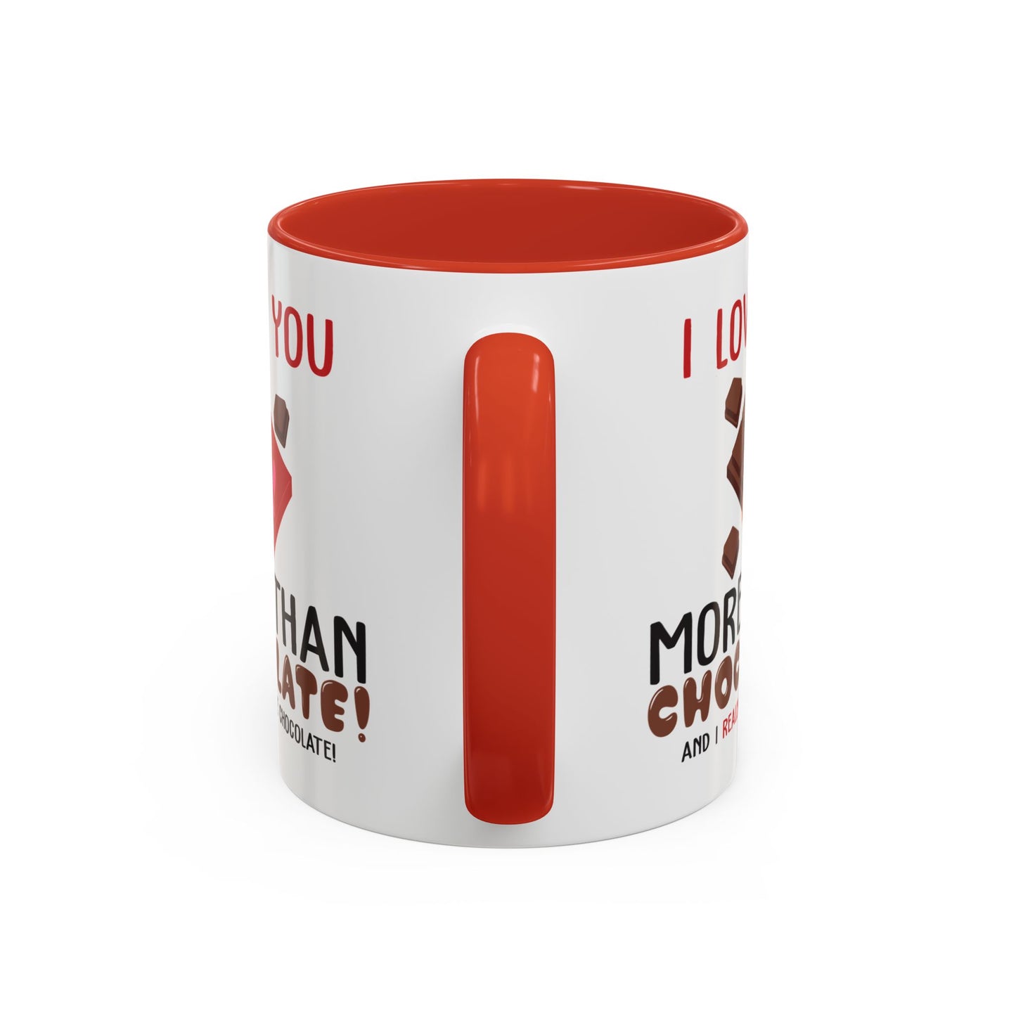 Anniversary Mug - I Love You More Than Chocolate