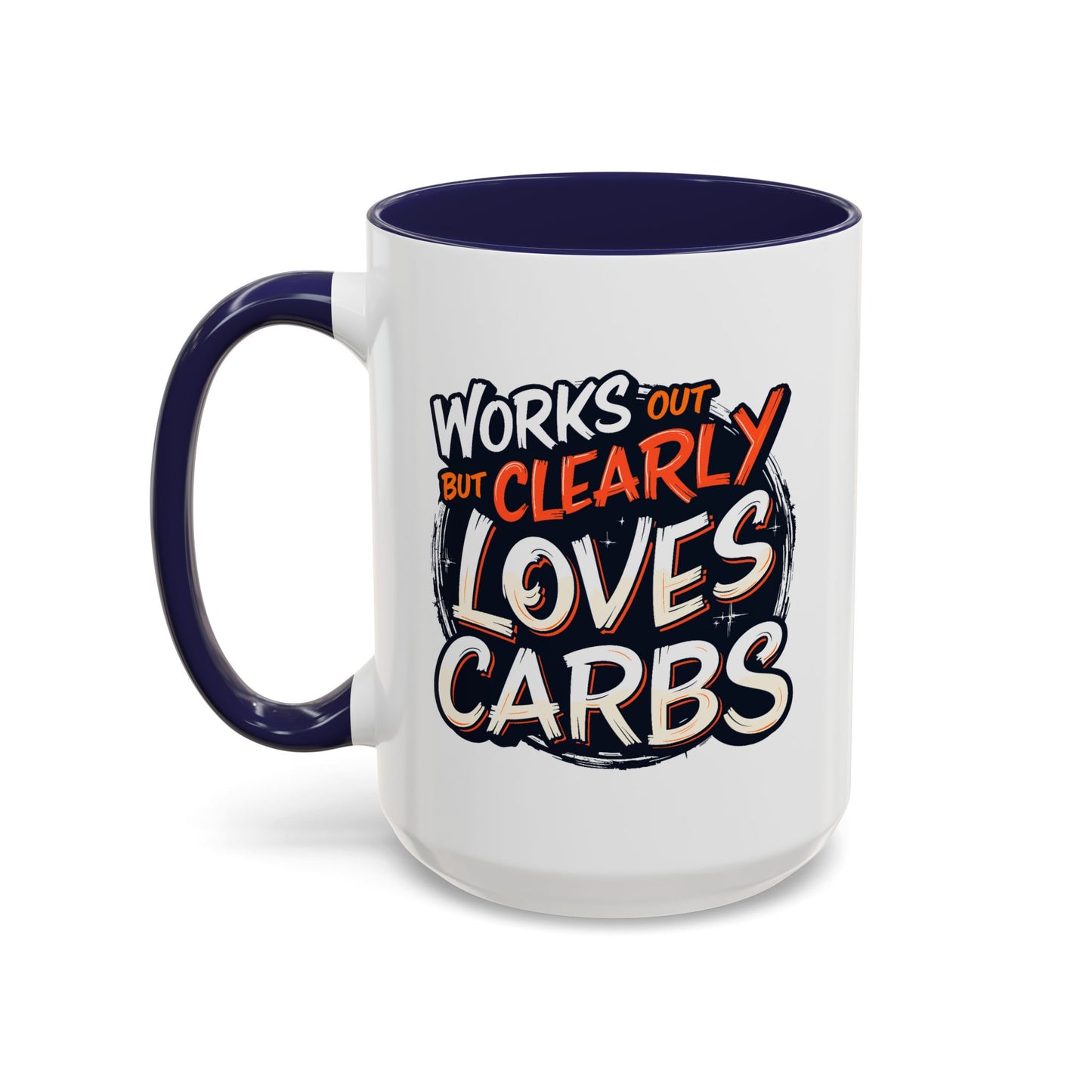 Adult Mug - Works Out But