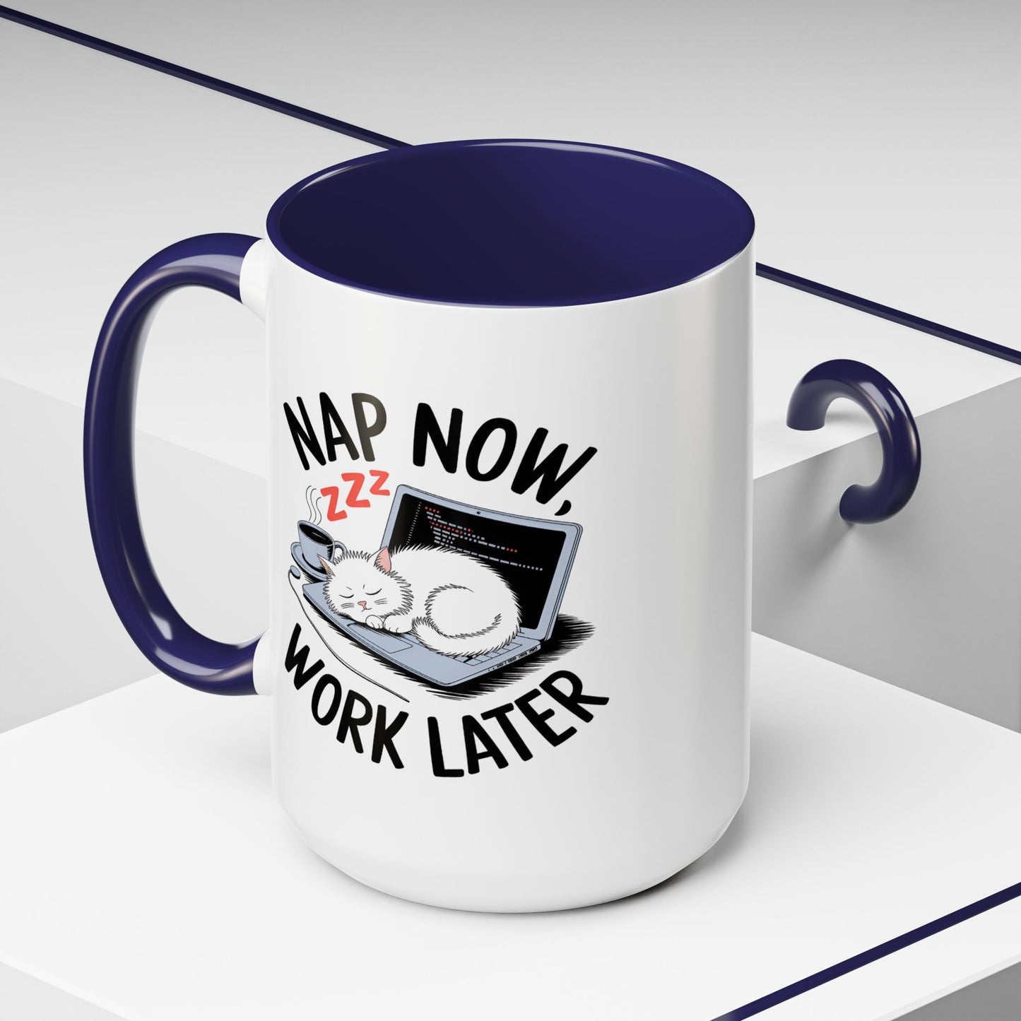 Animal Mug - Nap Now Work Later