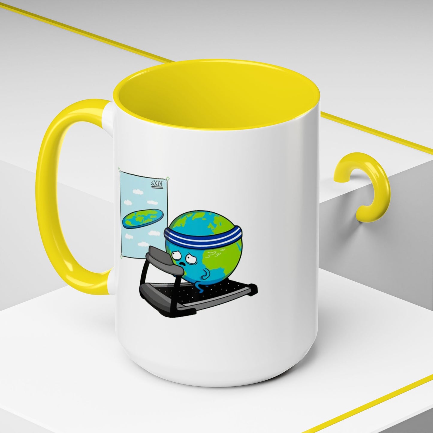 Humor Mug - Exercising Earth