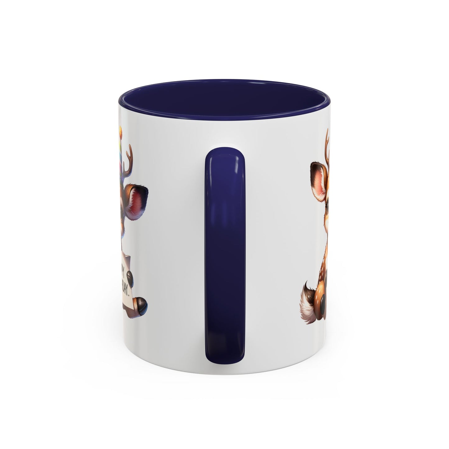 Birthday Mug - Happy Birthday Deer Clipart