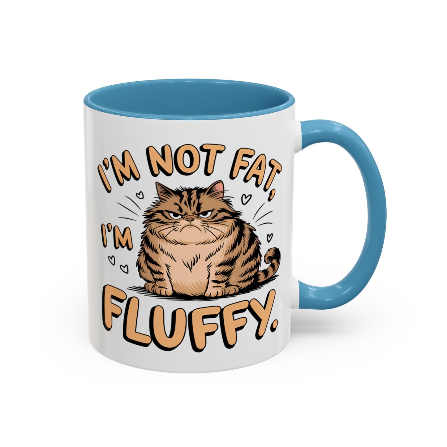 Animal Mug - I'm Not Fat I'm Fluffy