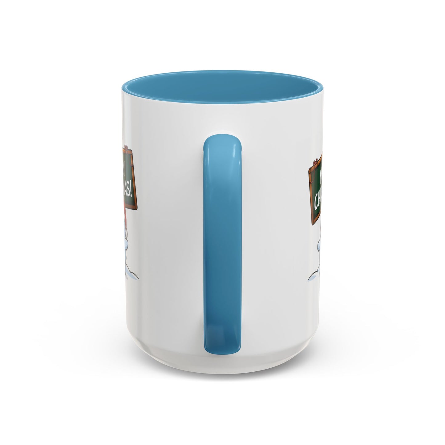 Christmas Mug - Merry Christmas White Text Seal Pup