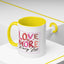 Wellness Mug - Love More Worry Less Frame