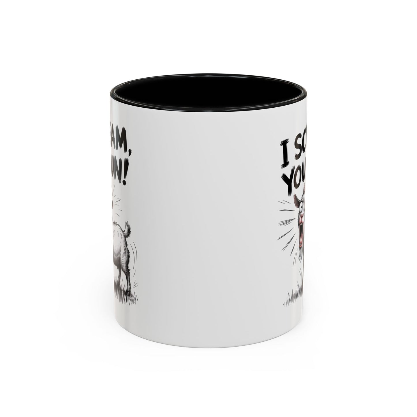 Humor Mug - I Scream, You Run