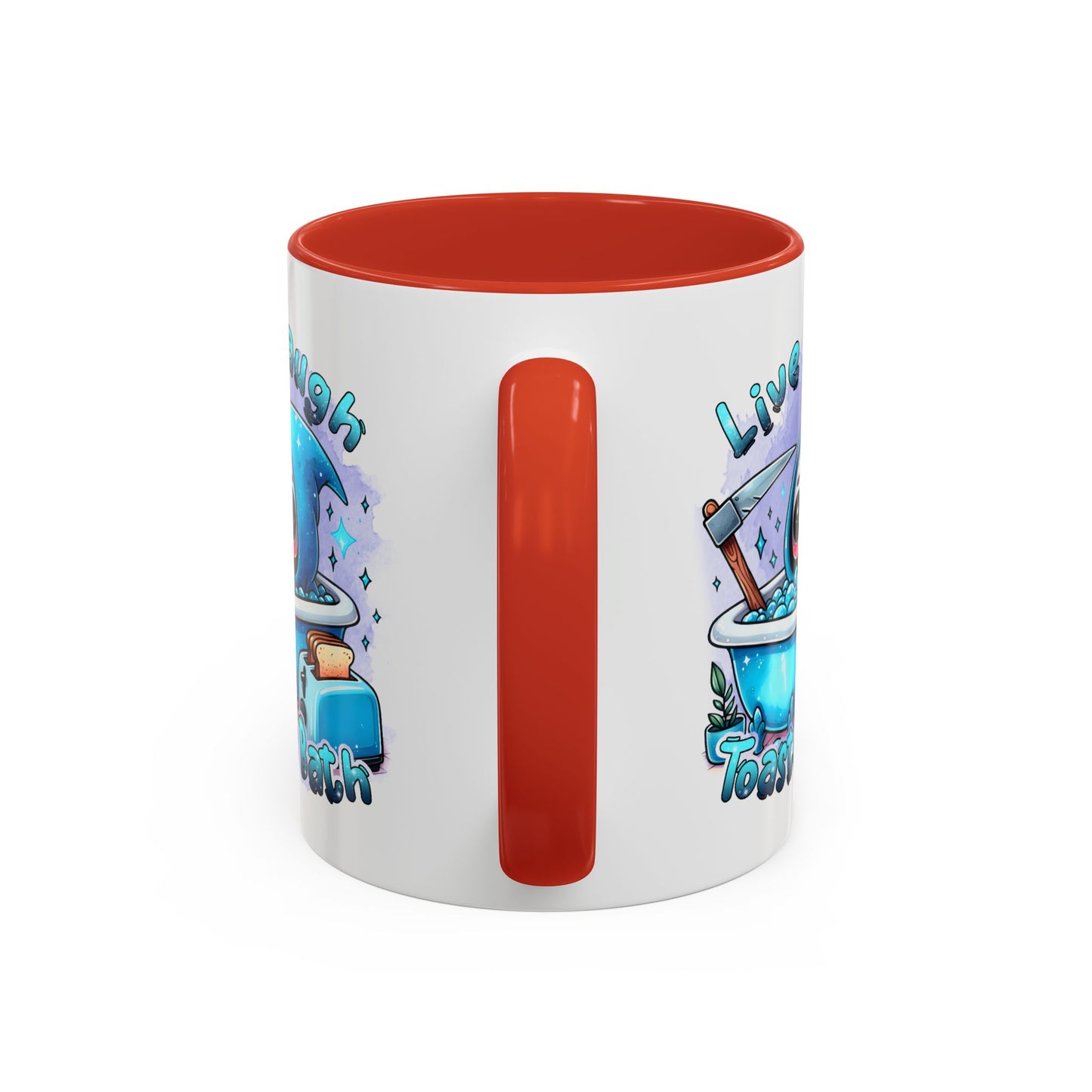 Adult Mug - Live Laugh Toaster Bath