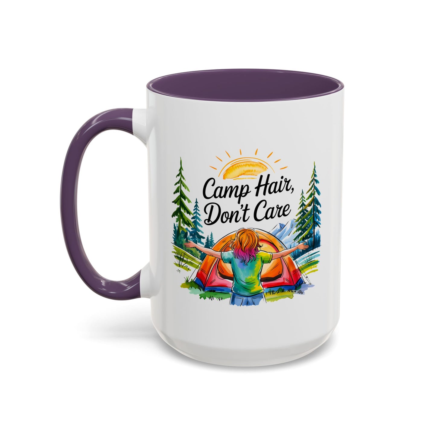 Adventure Mug - Camp Hair Don't Care