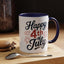 4th of July Mug - Happy 4th of July Fireworks