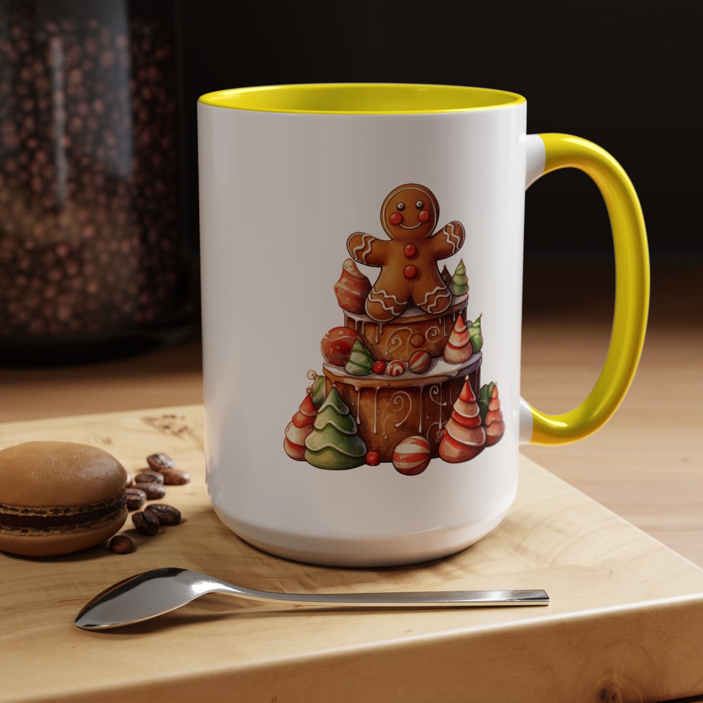 Christmas Mug - Gingerbread Man Cake