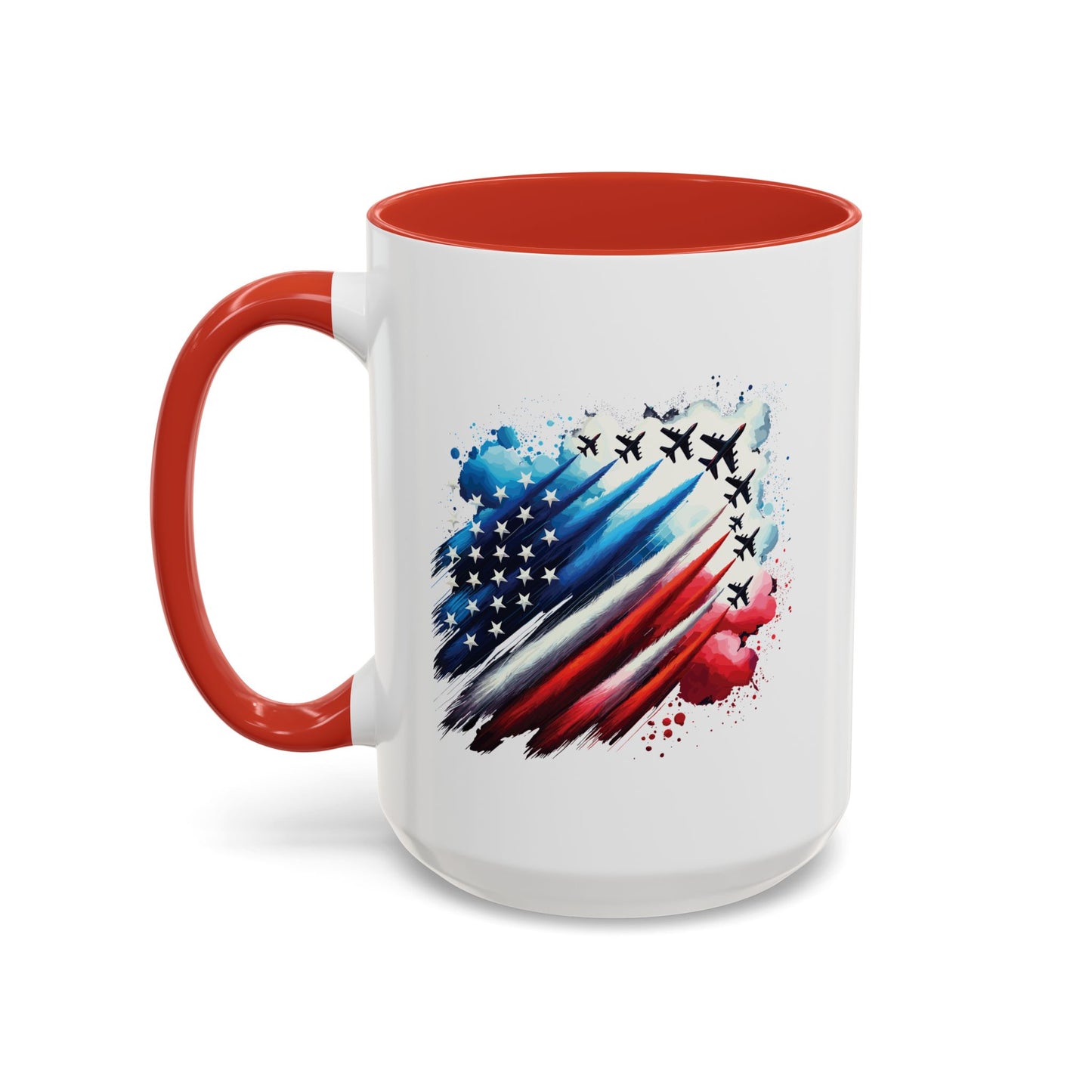 4th of July Mug - Fighter Jets USA Patriotic