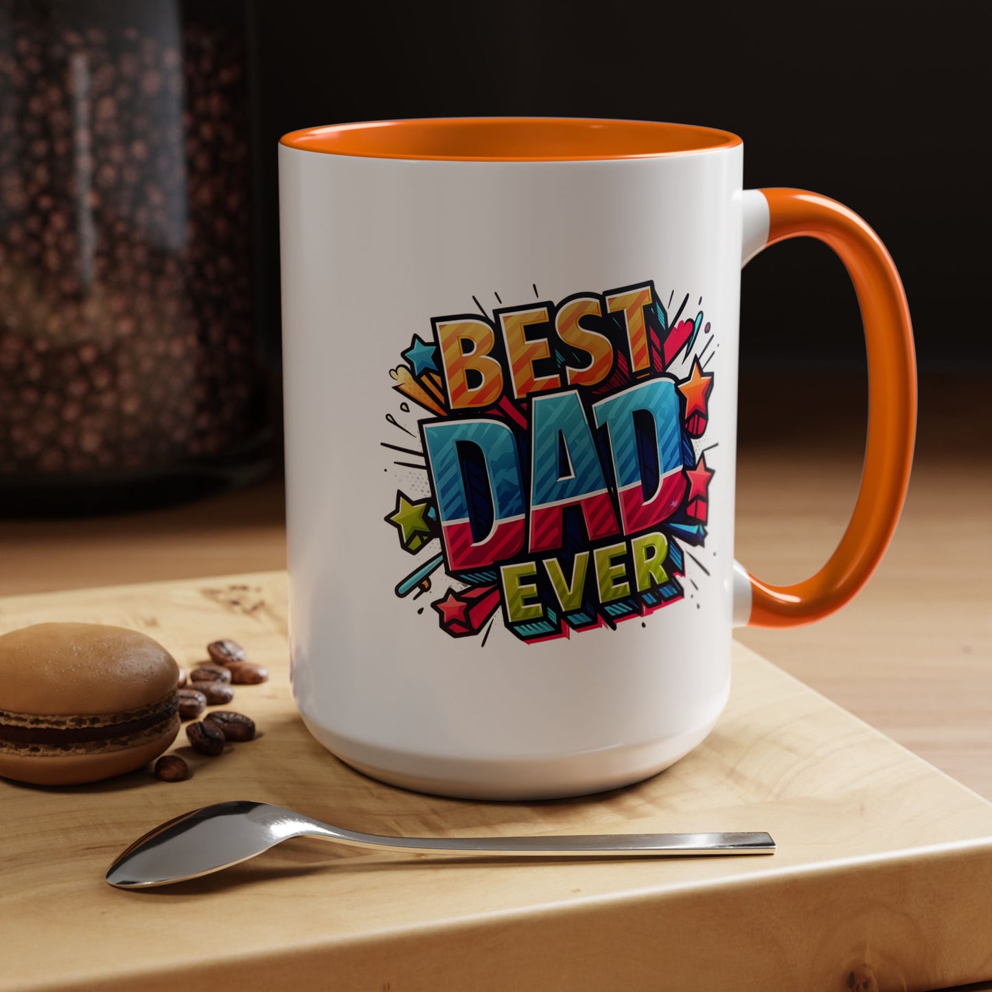 Father's Day Mug - Best Dad Ever Comic