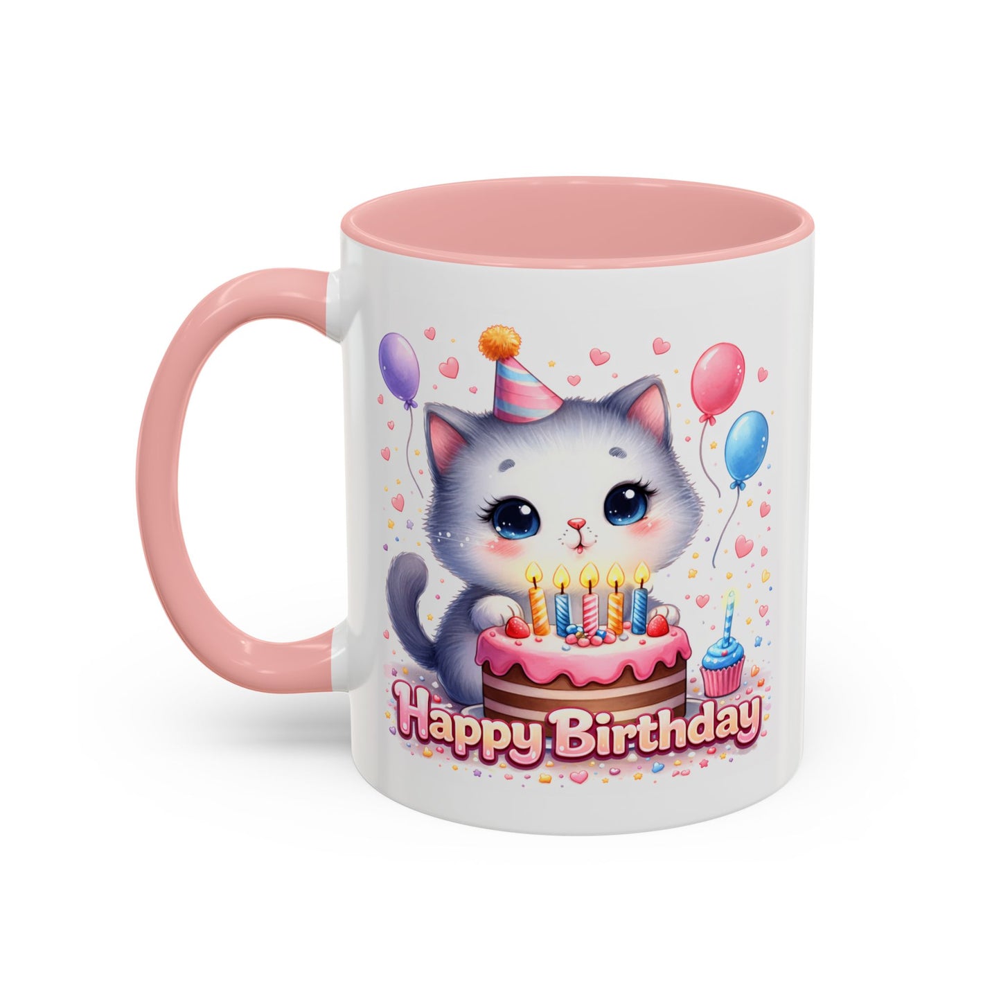 Birthday Mug - Birthday Kitty