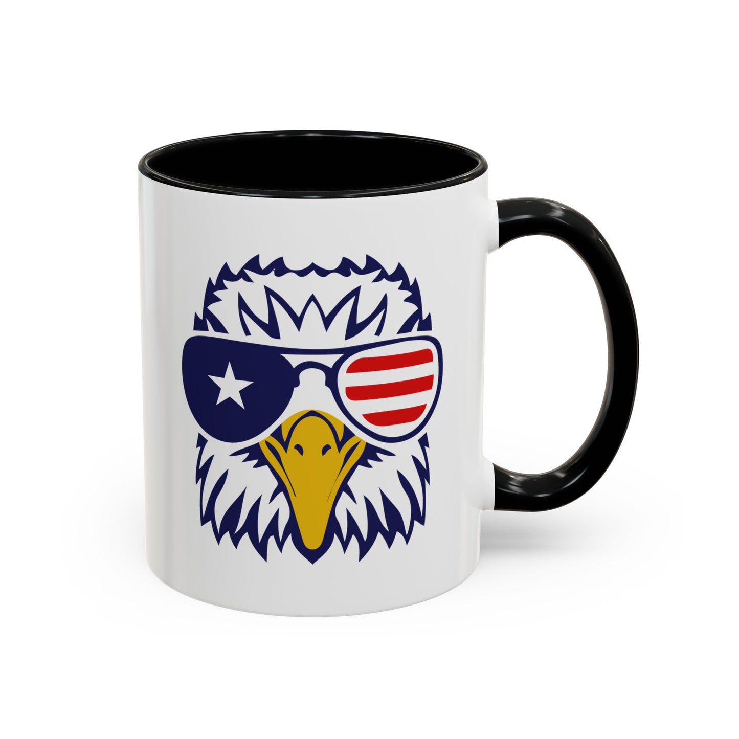 4th of July Mug - Cool American Eagle