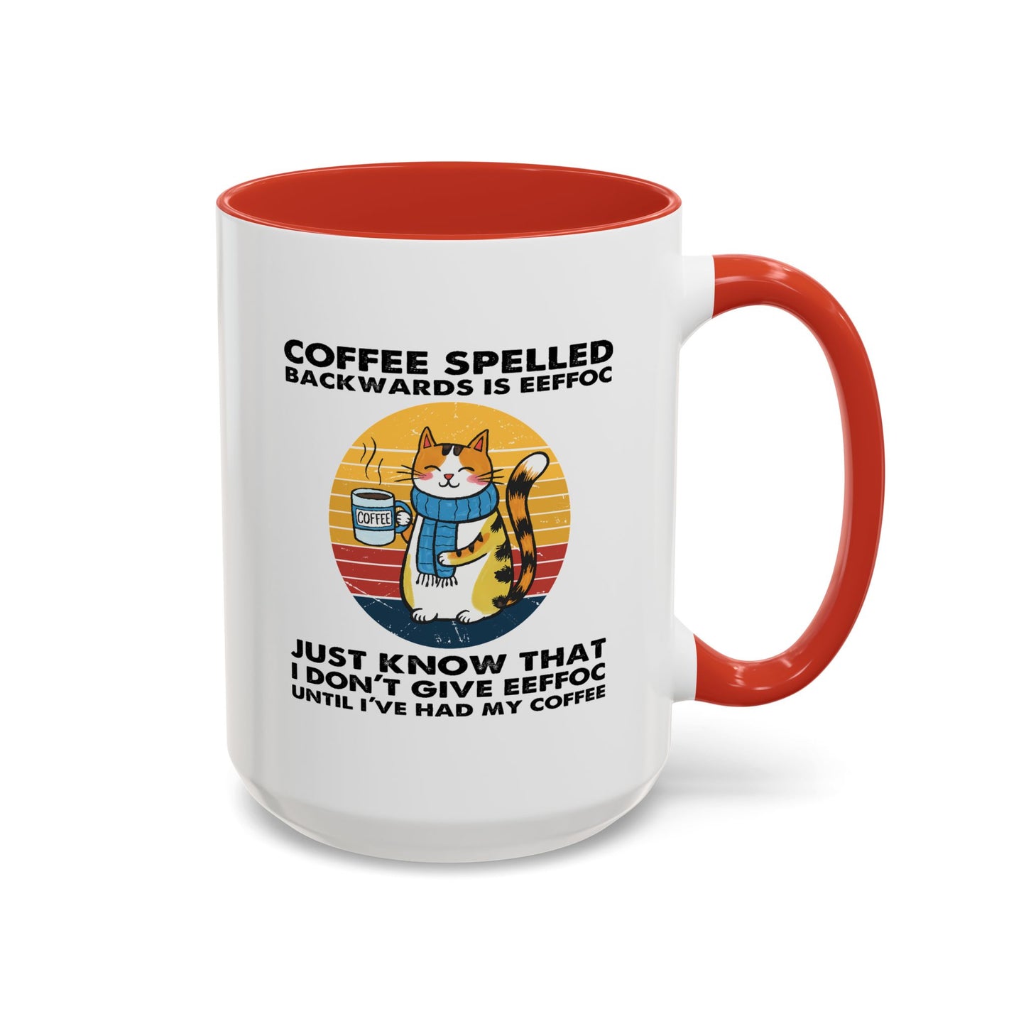 Humor Mug - Coffee Spelled Backwards is Eeffoc